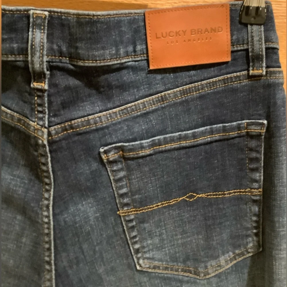 Lucky Brand Men’s Slim Straight Dark Rinse Jeans Men’s Size 34